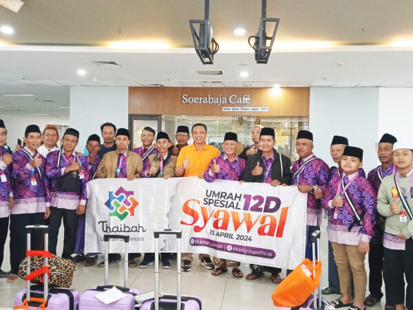 Pondok Pesantren Annuur Lopang Umrohkan Guru, Santri, dan Masyarakat Sekitar